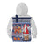 Yule Goat Joulupukki Finnish Christmas Kid Hoodie Scandinavian Pattern - Wonder Print Shop