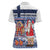 Yule Goat Joulupukki Finnish Christmas Women Polo Shirt Scandinavian Pattern - Wonder Print Shop
