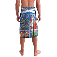 Santa Claus Thistle Scottish Christmas Lavalava Tartan Pattern - Wonder Print Shop