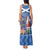 Santa Claus Thistle Scottish Christmas Tank Maxi Dress Tartan Pattern - Wonder Print Shop
