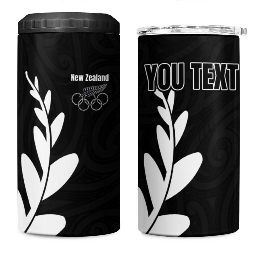 Personalised New Zealand Canoeing Special Jersey 4 in 1 Can Cooler Tumbler - Wonder Print Shop