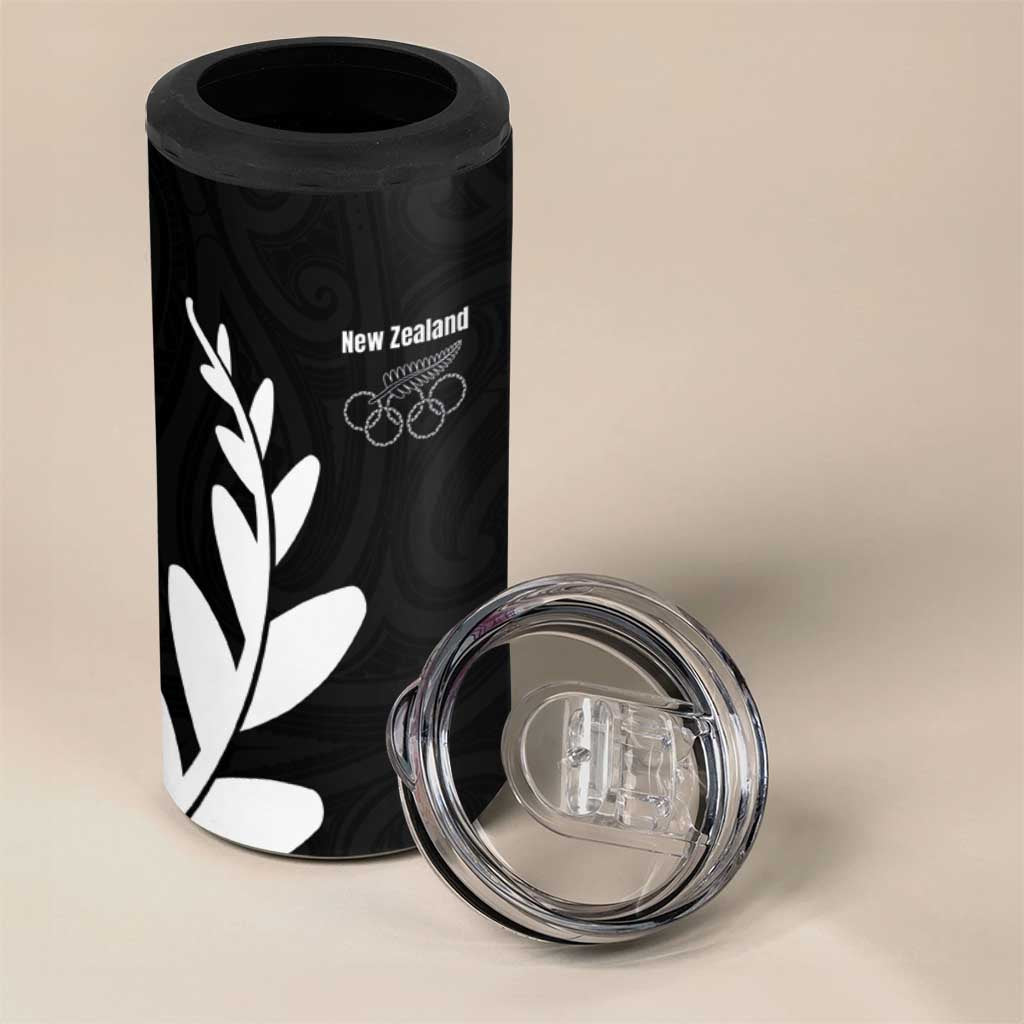 Personalised New Zealand Canoeing Special Jersey 4 in 1 Can Cooler Tumbler - Wonder Print Shop