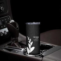 Personalised New Zealand Canoeing Special Jersey Skinny Tumbler - Wonder Print Shop