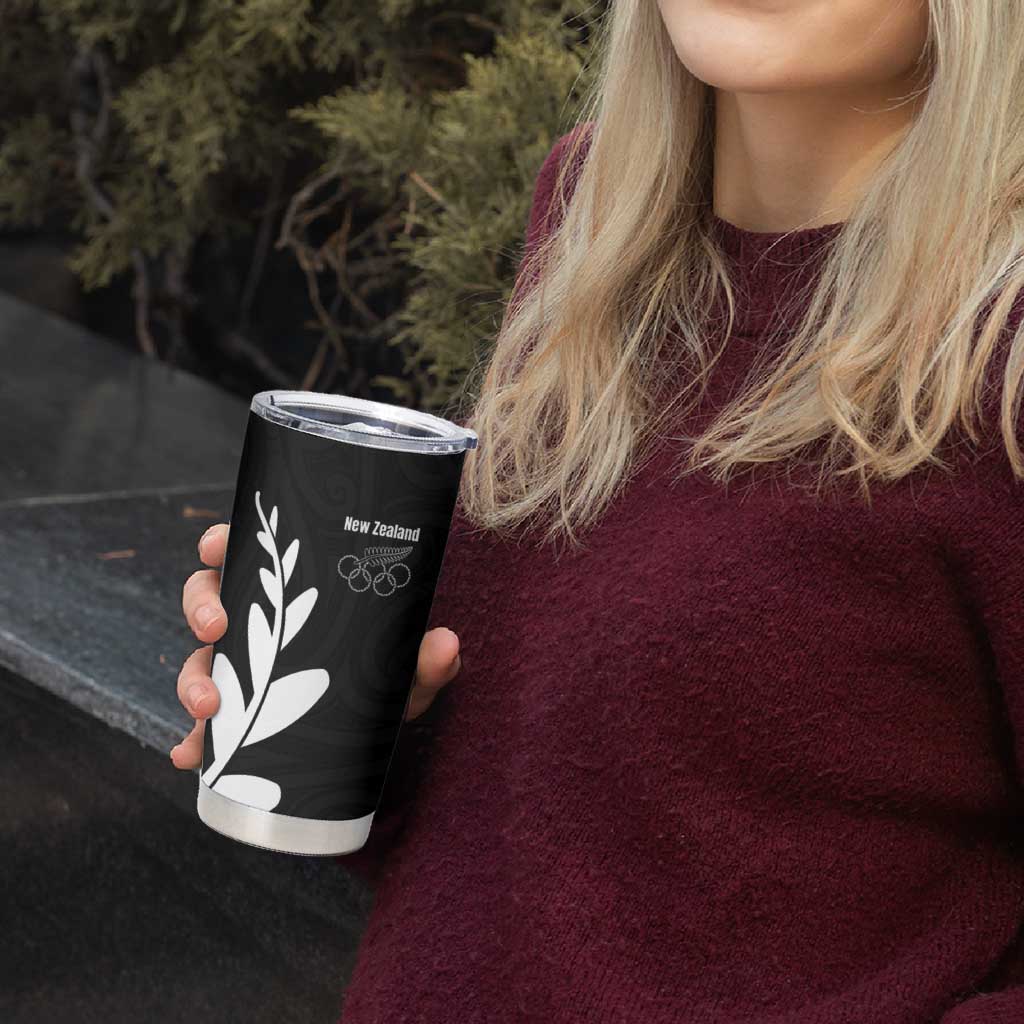 Personalised New Zealand Canoeing Special Jersey Tumbler Cup - Wonder Print Shop