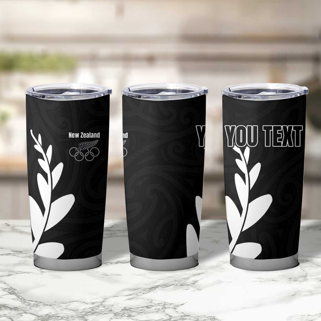 Personalised New Zealand Canoeing Special Jersey Tumbler Cup - Wonder Print Shop