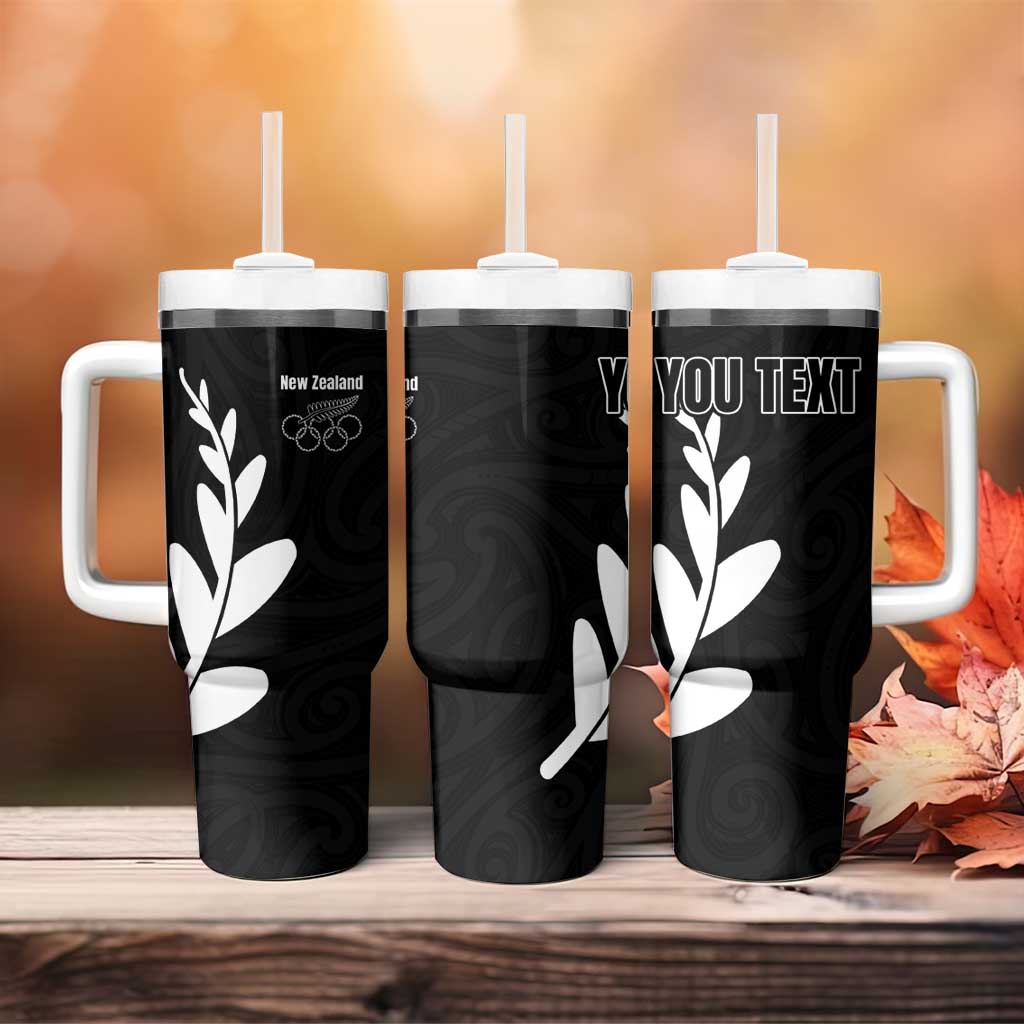 Personalised New Zealand Canoeing Special Jersey Tumbler With Handle - Wonder Print Shop