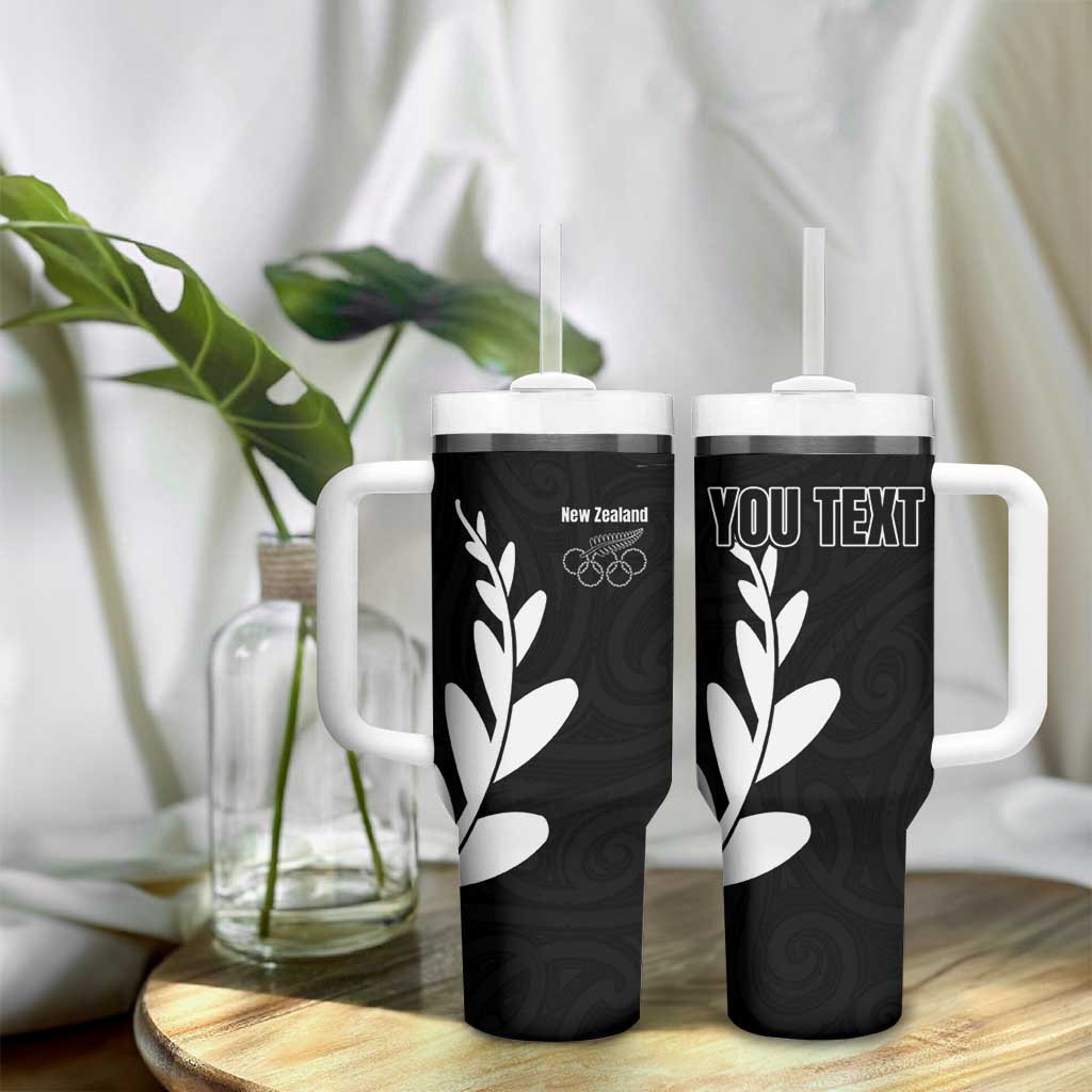 Personalised New Zealand Canoeing Special Jersey Tumbler With Handle - Wonder Print Shop