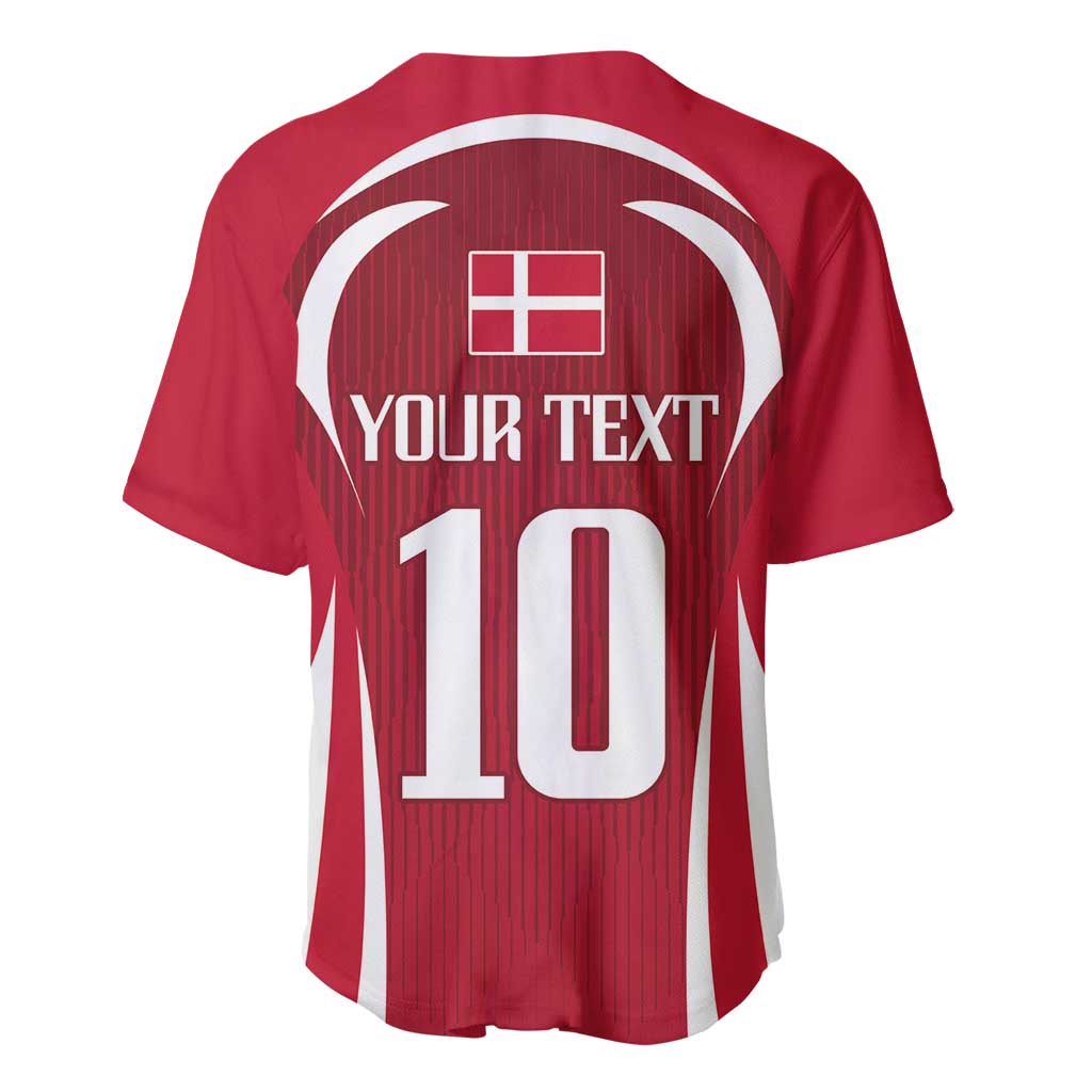 Denmark Football 2024 Go Champion Baseball Jersey - Wonder Print Shop