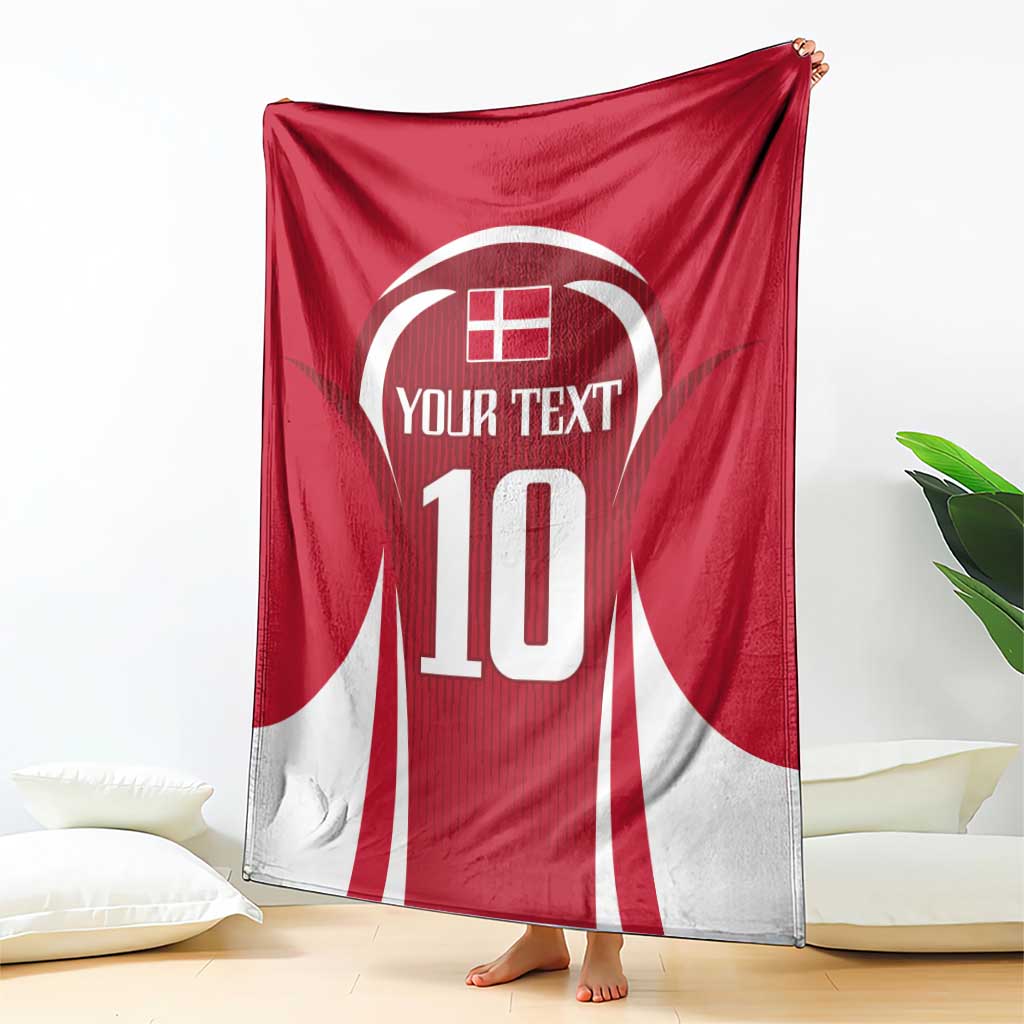 Denmark Football 2024 Go Champion Blanket