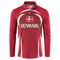 Denmark Football 2024 Go Champion Button Sweatshirt - Wonder Print Shop