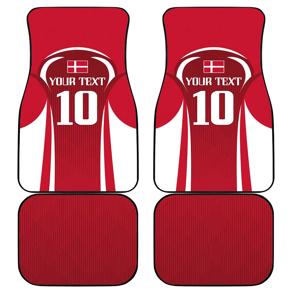 Denmark Football 2024 Go Champion Car Mats - Wonder Print Shop