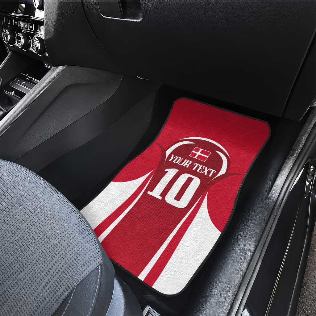 Denmark Football 2024 Go Champion Car Mats - Wonder Print Shop
