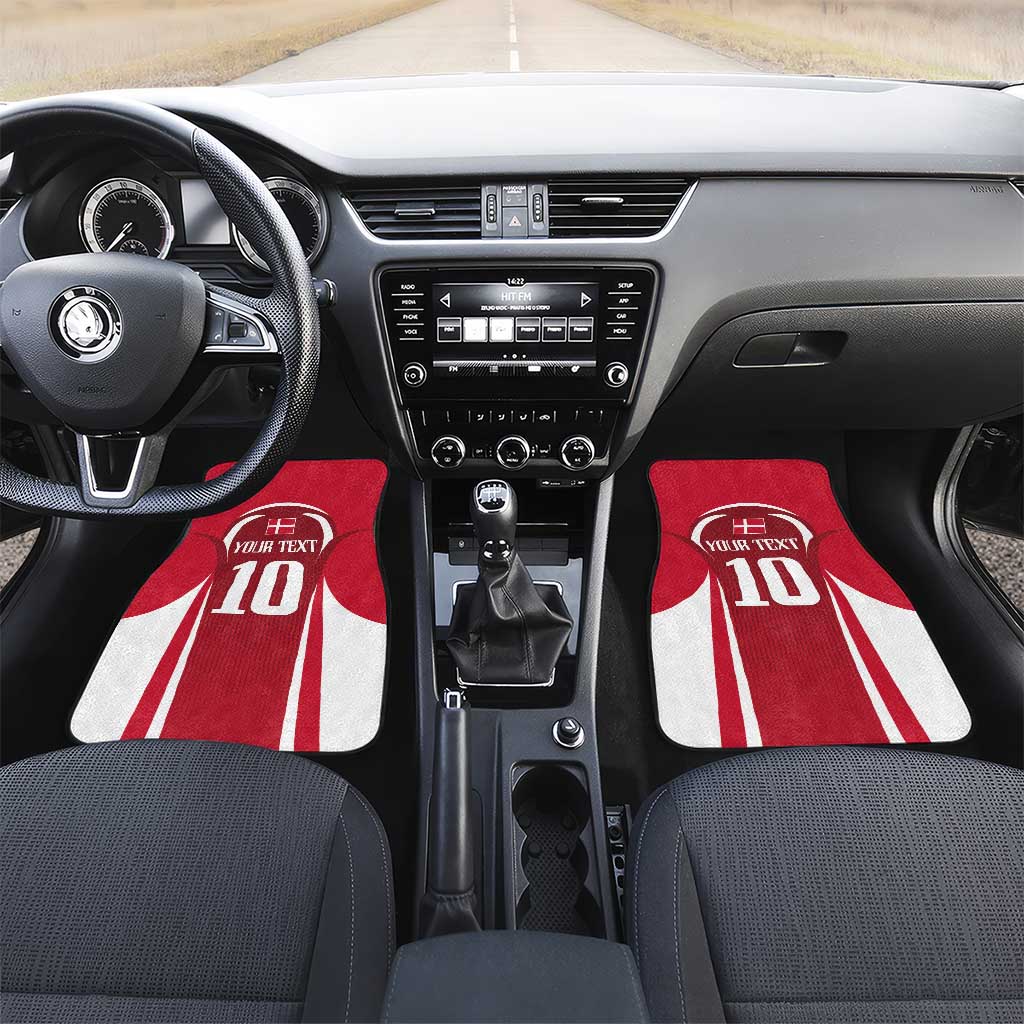 Denmark Football 2024 Go Champion Car Mats - Wonder Print Shop