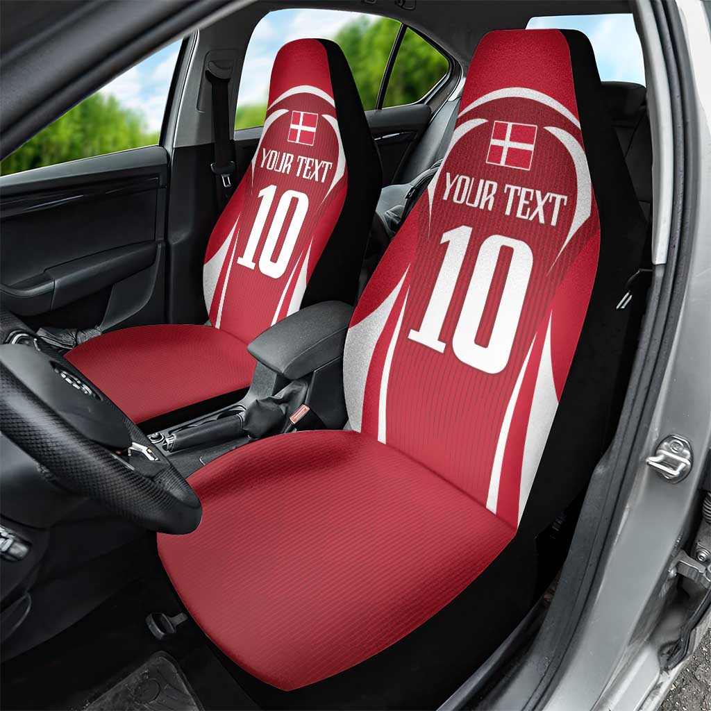 Denmark Football 2024 Go Champion Car Seat Cover - Wonder Print Shop