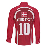 Denmark Football 2024 Go Champion Family Matching Long Sleeve Bodycon Dress and Hawaiian Shirt - Wonder Print Shop