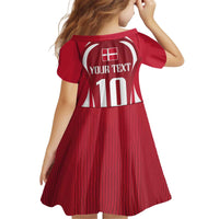 Denmark Football 2024 Go Champion Family Matching Off Shoulder Short Dress and Hawaiian Shirt - Wonder Print Shop