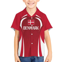 Denmark Football 2024 Go Champion Family Matching Tank Maxi Dress and Hawaiian Shirt - Wonder Print Shop