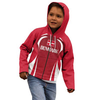 Denmark Football 2024 Go Champion Kid Hoodie - Wonder Print Shop
