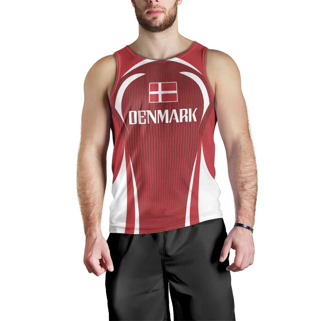 Denmark Football 2024 Go Champion Men Tank Top - Wonder Print Shop
