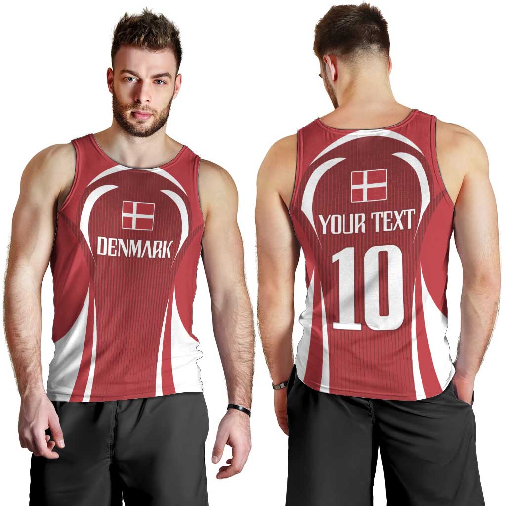 Denmark Football 2024 Go Champion Men Tank Top - Wonder Print Shop