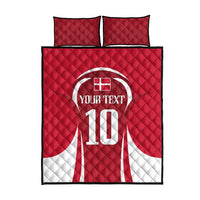 Denmark Football 2024 Go Champion Quilt Bed Set - Wonder Print Shop