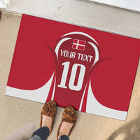 Denmark Football 2024 Go Champion Rubber Doormat - Wonder Print Shop