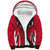 Denmark Football 2024 Go Champion Sherpa Hoodie - Wonder Print Shop