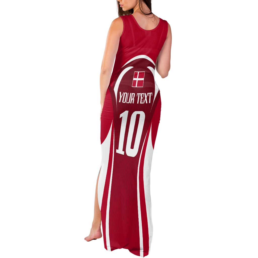 Denmark Football 2024 Go Champion Tank Maxi Dress - Wonder Print Shop