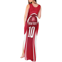 Denmark Football 2024 Go Champion Tank Maxi Dress - Wonder Print Shop