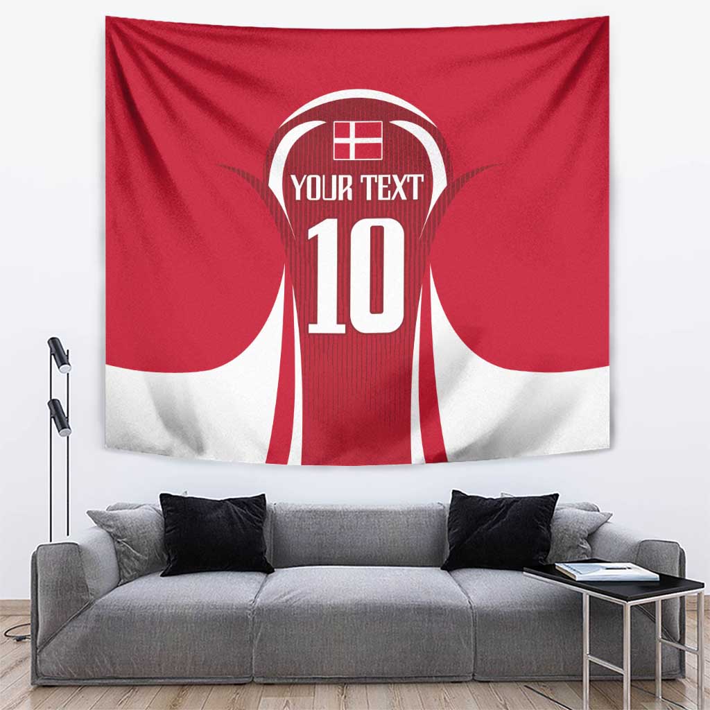 Denmark Football 2024 Go Champion Tapestry - Wonder Print Shop