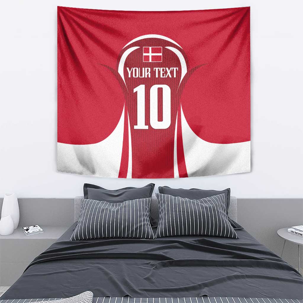Denmark Football 2024 Go Champion Tapestry - Wonder Print Shop