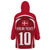 Denmark Football 2024 Go Champion Wearable Blanket Hoodie - Wonder Print Shop