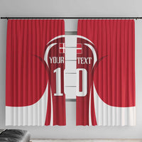 Denmark Football 2024 Go Champion Window Curtain - Wonder Print Shop