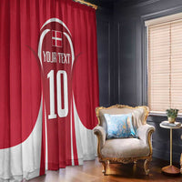 Denmark Football 2024 Go Champion Window Curtain - Wonder Print Shop