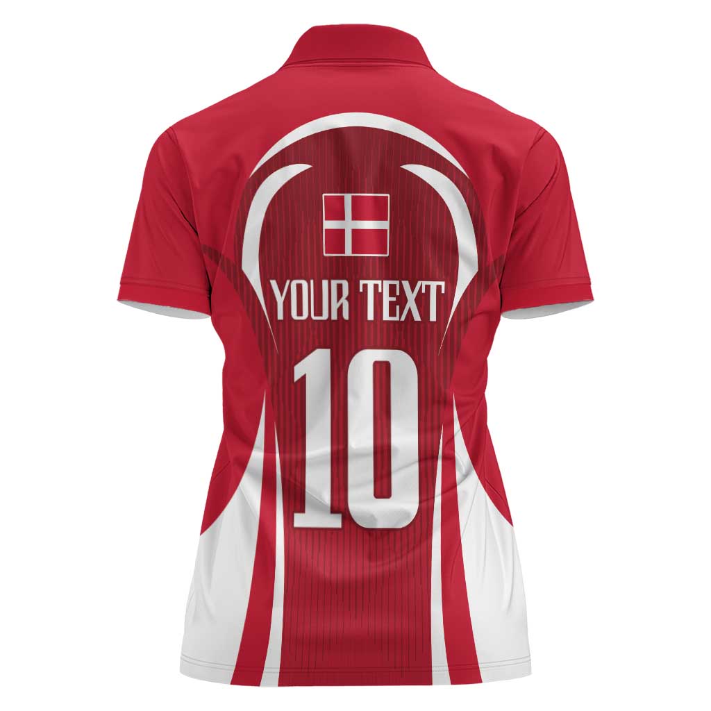 Denmark Football 2024 Go Champion Women Polo Shirt - Wonder Print Shop
