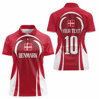 Denmark Football 2024 Go Champion Women Polo Shirt - Wonder Print Shop