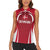 Denmark Football 2024 Go Champion Women Sleeveless Polo Shirt - Wonder Print Shop