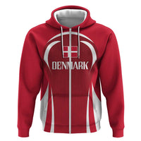 Denmark Football 2024 Go Champion Zip Hoodie - Wonder Print Shop