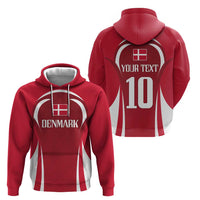 Denmark Football 2024 Go Champion Zip Hoodie - Wonder Print Shop