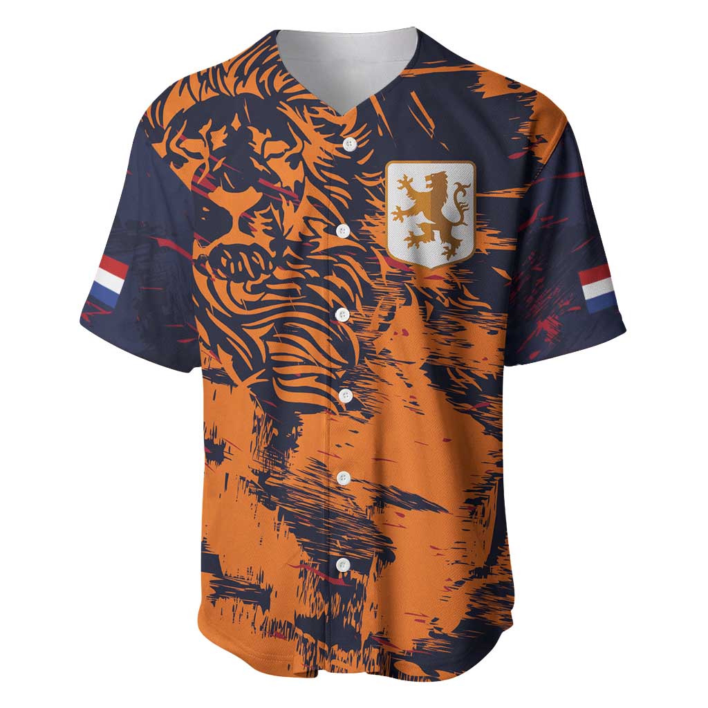 Netherlands Football 2024 Go Champion Baseball Jersey - Wonder Print Shop