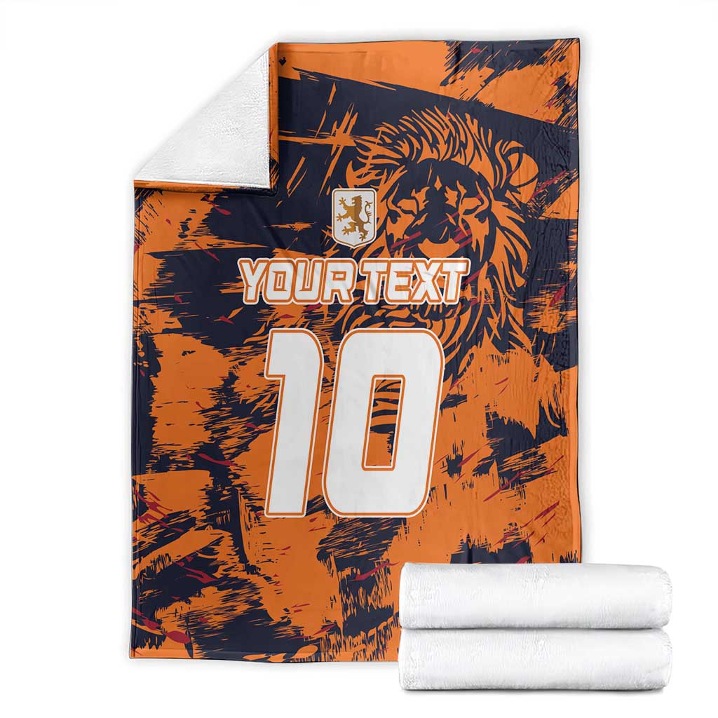 Netherlands Football 2024 Go Champion Blanket