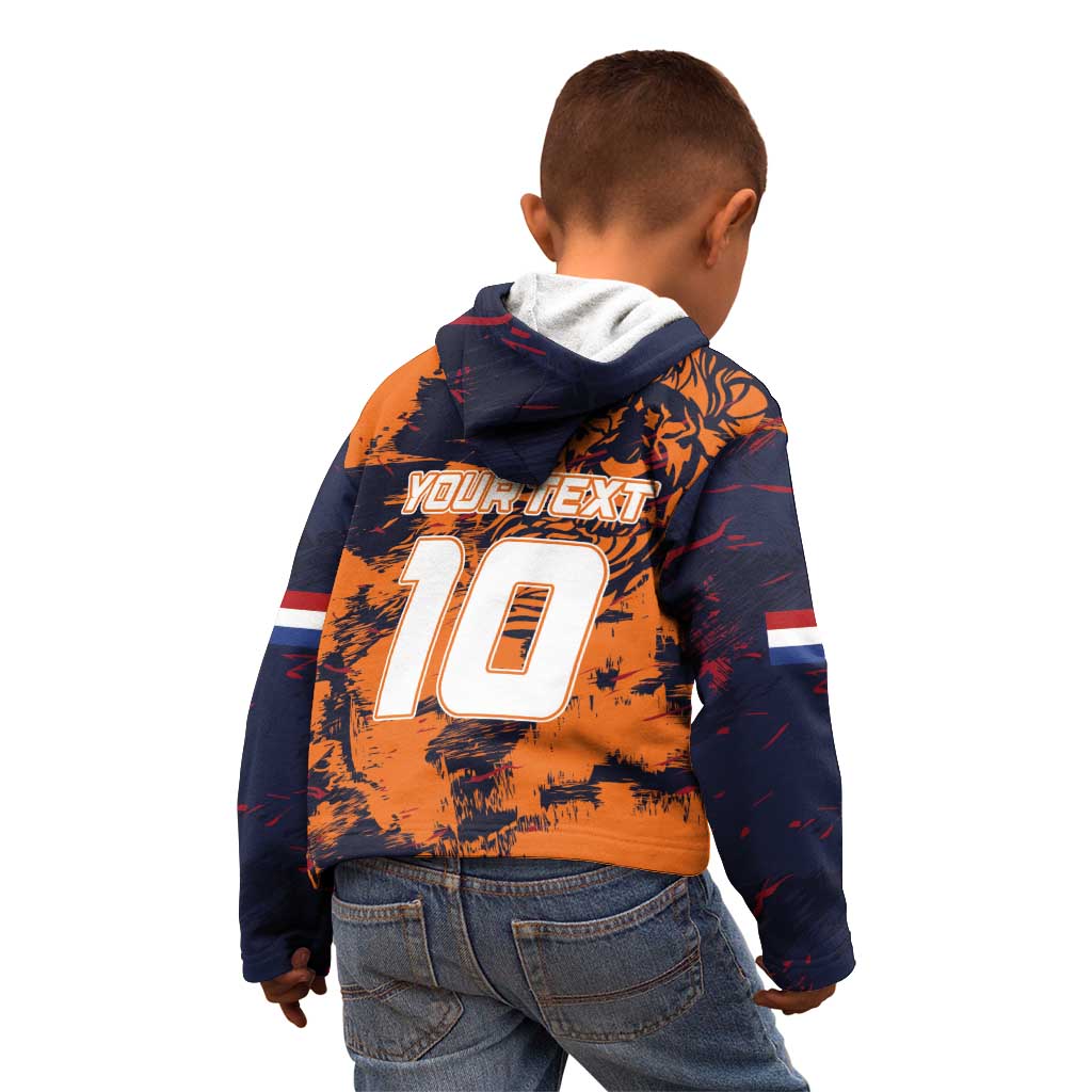 Netherlands Football 2024 Go Champion Kid Hoodie - Wonder Print Shop