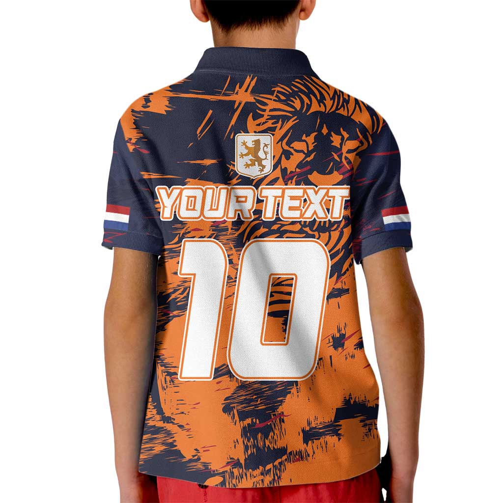 Netherlands Football 2024 Go Champion Kid Polo Shirt - Wonder Print Shop