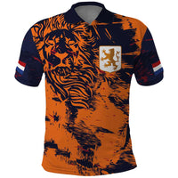 Netherlands Football 2024 Go Champion Polo Shirt - Wonder Print Shop