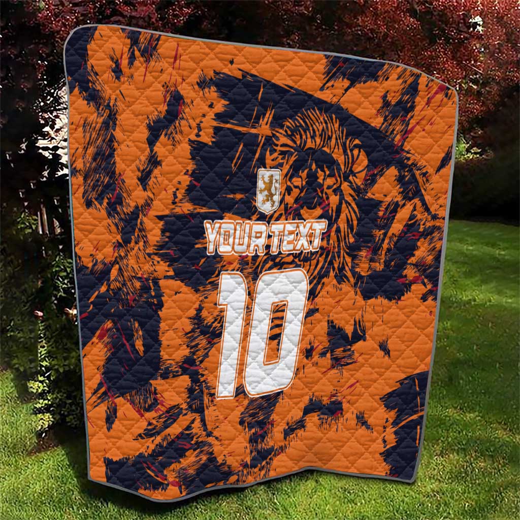 Netherlands Football 2024 Go Champion Quilt - Wonder Print Shop