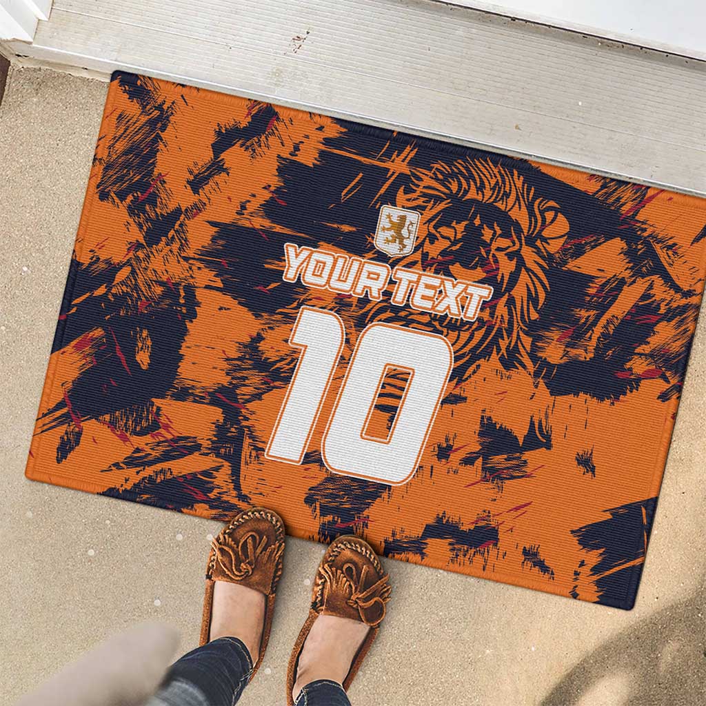 Netherlands Football 2024 Go Champion Rubber Doormat - Wonder Print Shop