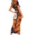 Netherlands Football 2024 Go Champion Short Sleeve Bodycon Dress - Wonder Print Shop