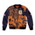 Netherlands Football 2024 Go Champion Sleeve Zip Bomber Jacket - Wonder Print Shop