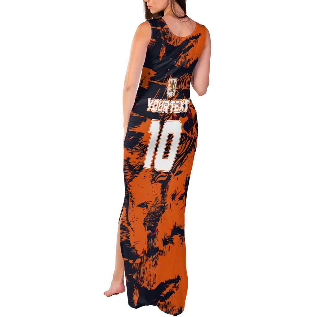 Netherlands Football 2024 Go Champion Tank Maxi Dress - Wonder Print Shop