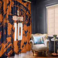 Netherlands Football 2024 Go Champion Window Curtain - Wonder Print Shop